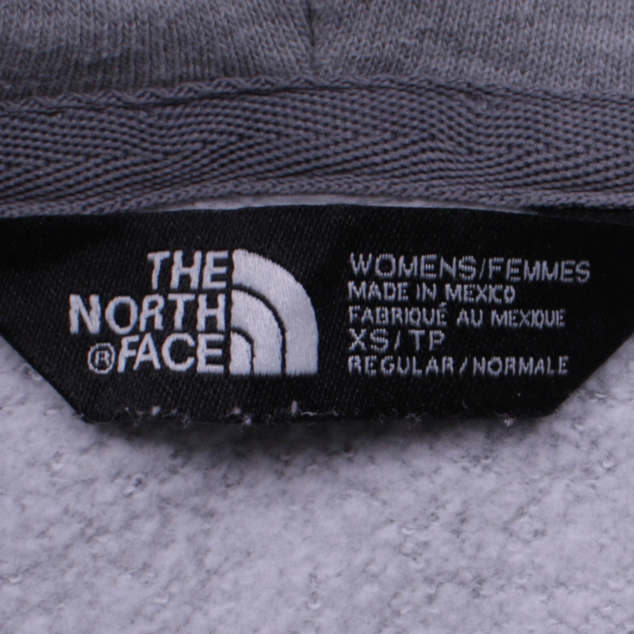 The North Face Womens Grey XS Pullover Hoodie Regular Fit