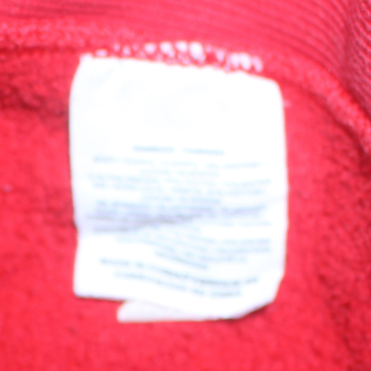 Nike Men Red Pullover Hoodie XL Cotton Fleece Sweatshirt