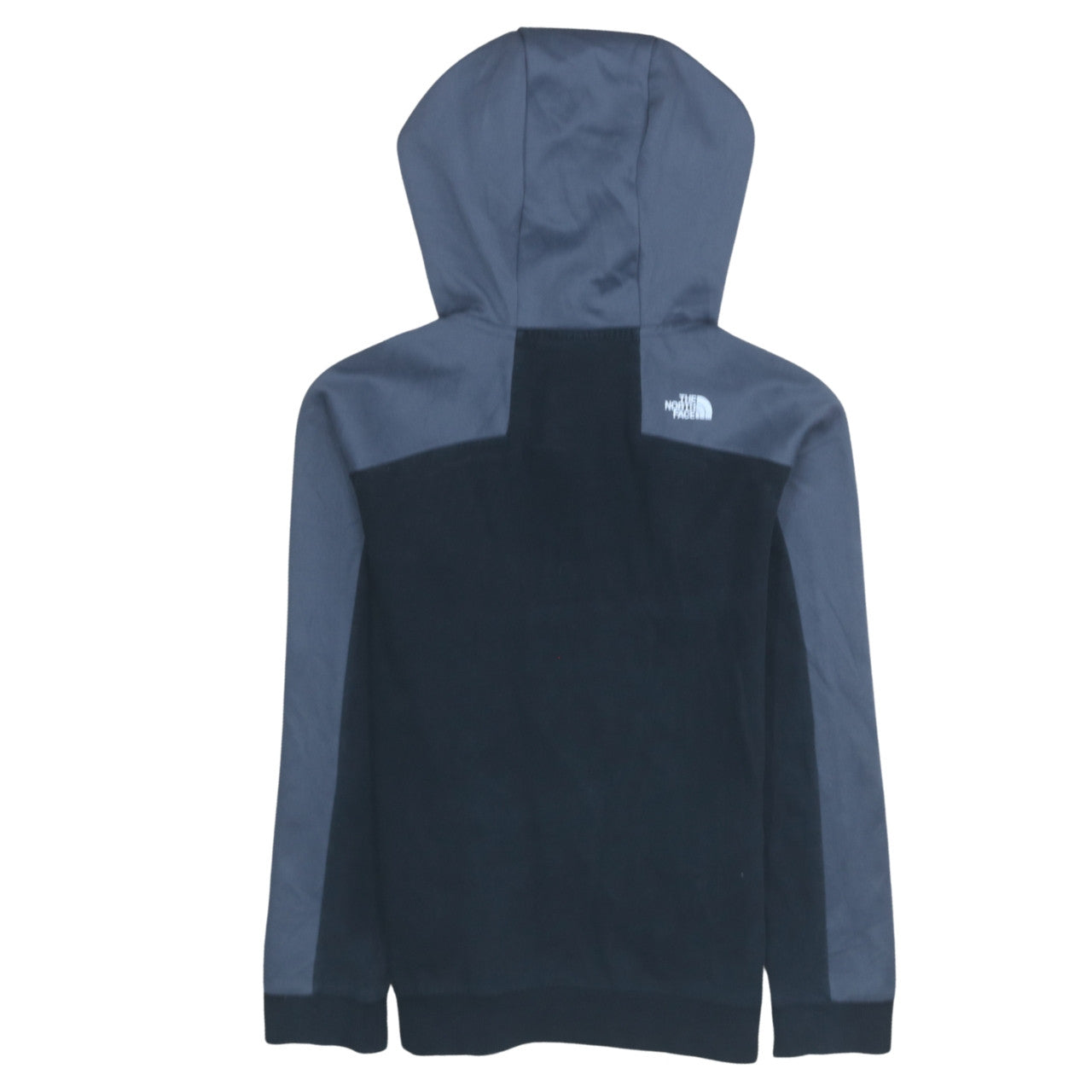 The North Face Boys Black XL Pullover Hoodie Fleece 1/4 Zip Logo Sweatshirt