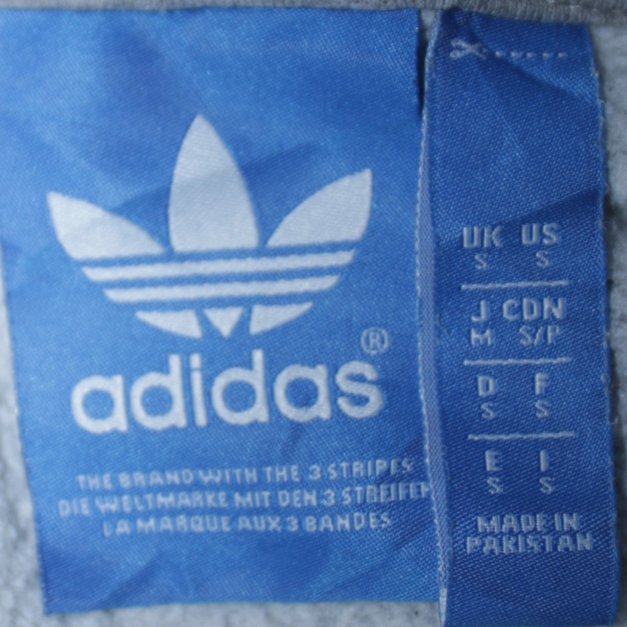Adidas Men's Grey Pullover Hoodie Small Logo Fleece Sweatshirt