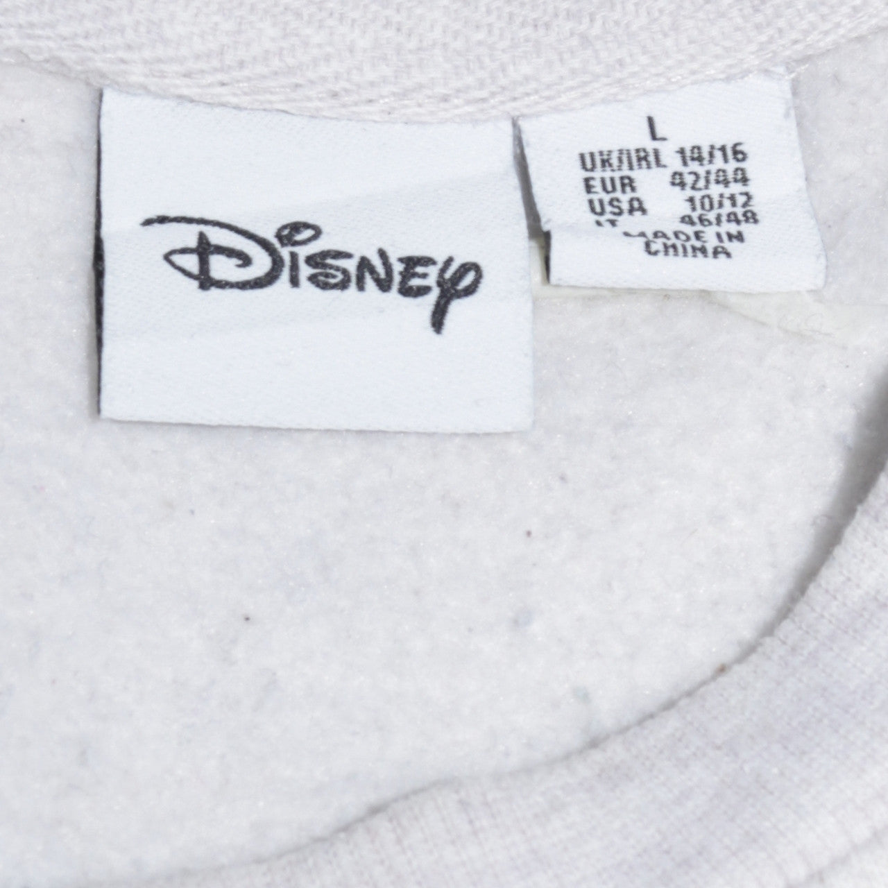 Disney Womens Grey The Lion King Sweatshirt Size L Crew Neck Pullover