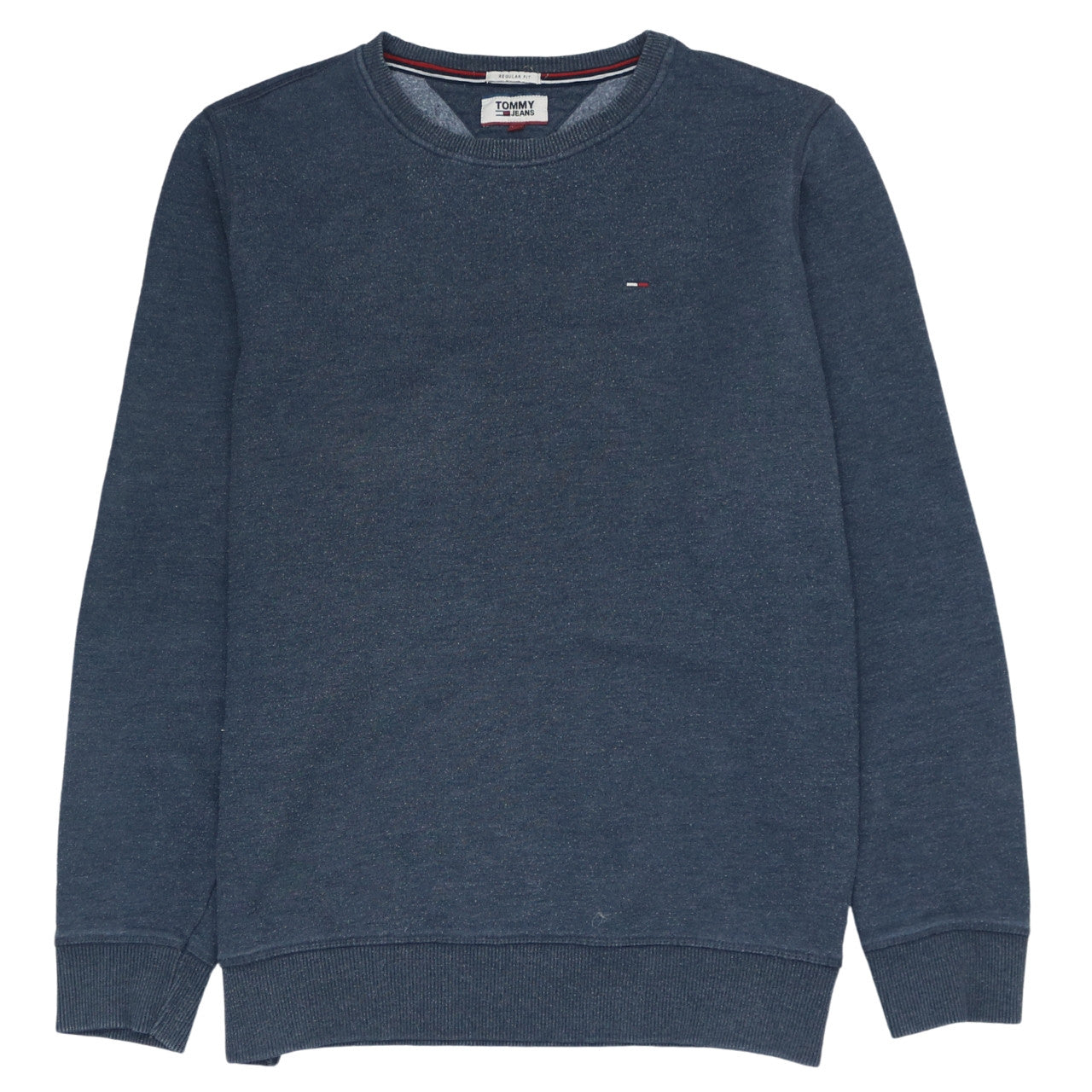 Tommy Jeans Men’s Blue XL Crew Neck Regular Fit Sweatshirt