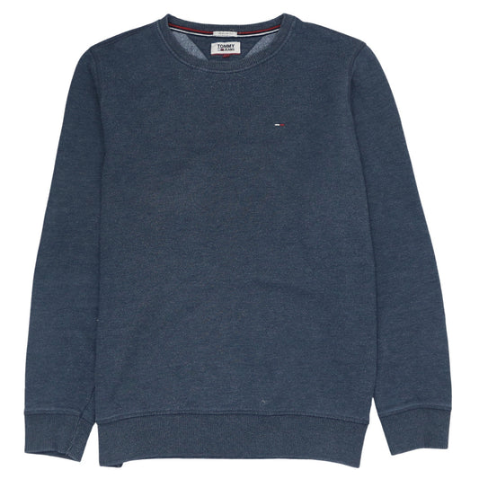 Tommy Jeans Men’s Blue XL Crew Neck Regular Fit Sweatshirt