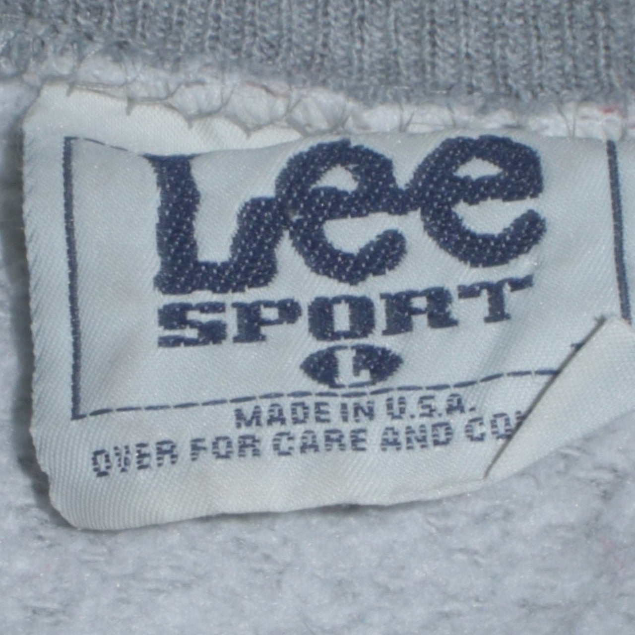 Lee Sport Men's Grey Ohio State 1996 Pullover Sweatshirt L