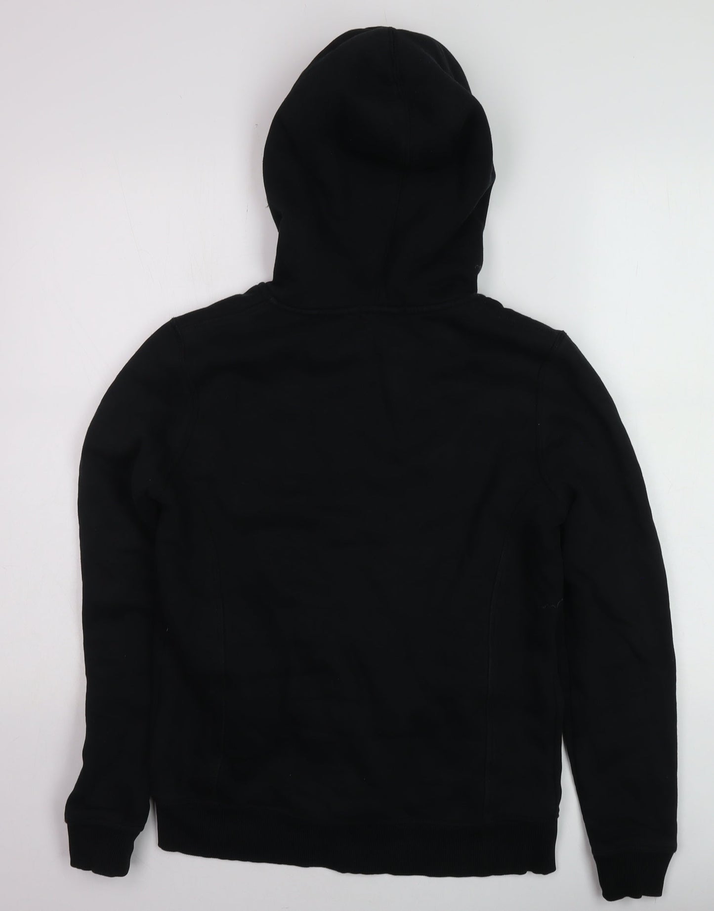 TEX Men's Black Full Zip Fleece Lined Hoodie Size S