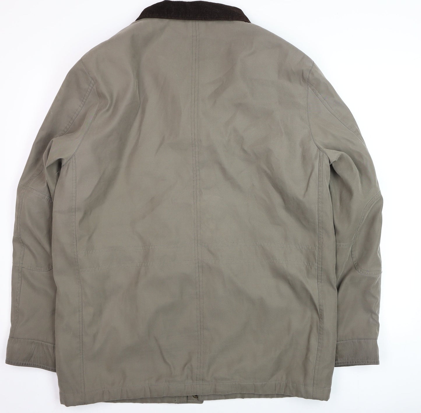 Skopes Men's Green Coniston Field Jacket M Mid-Length Polyester Twill