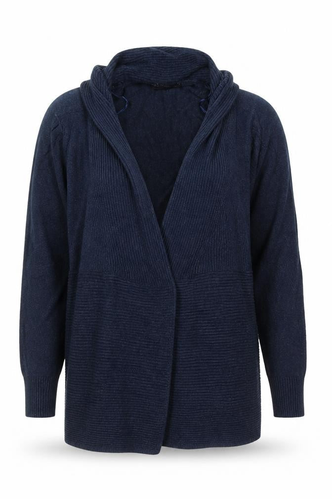Marks & Spencer Womens Blue Knit Long Sleeve Cardigan Size S