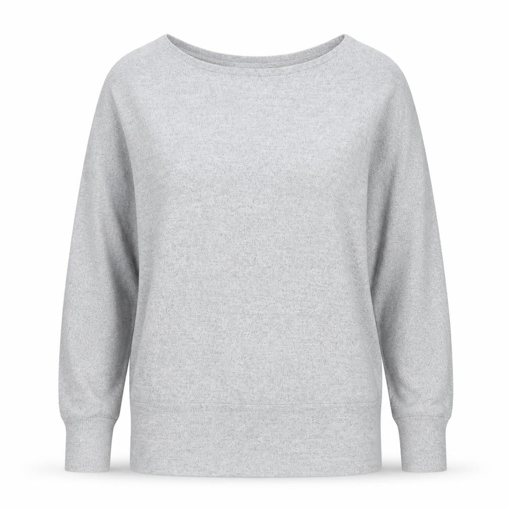 Apricot Womens Grey Knit Relaxed Pullover Jumper Size M