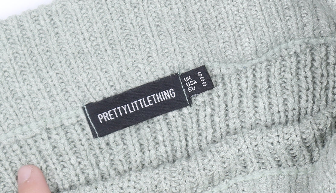 PrettyLittleThing Women’s Grey Knit Bodycon Midi Dress Size S