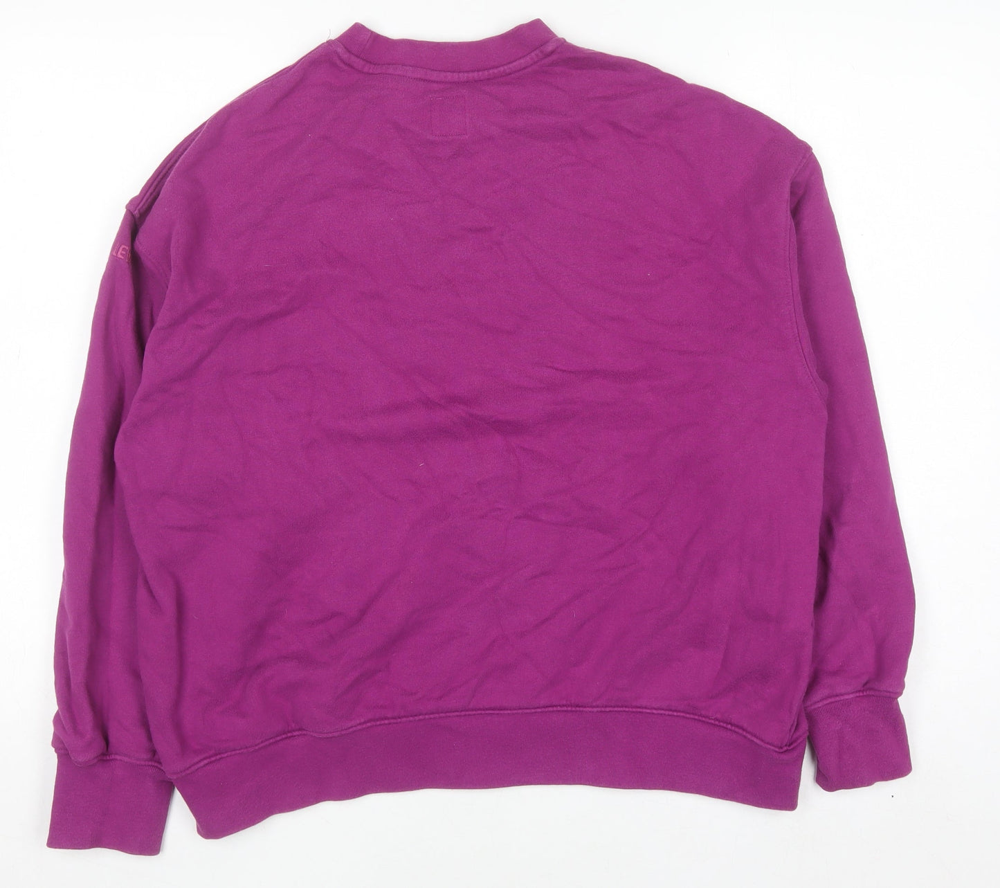 Levi's Gold Tab Women's Purple Cotton Crew Neck Sweatshirt Size S