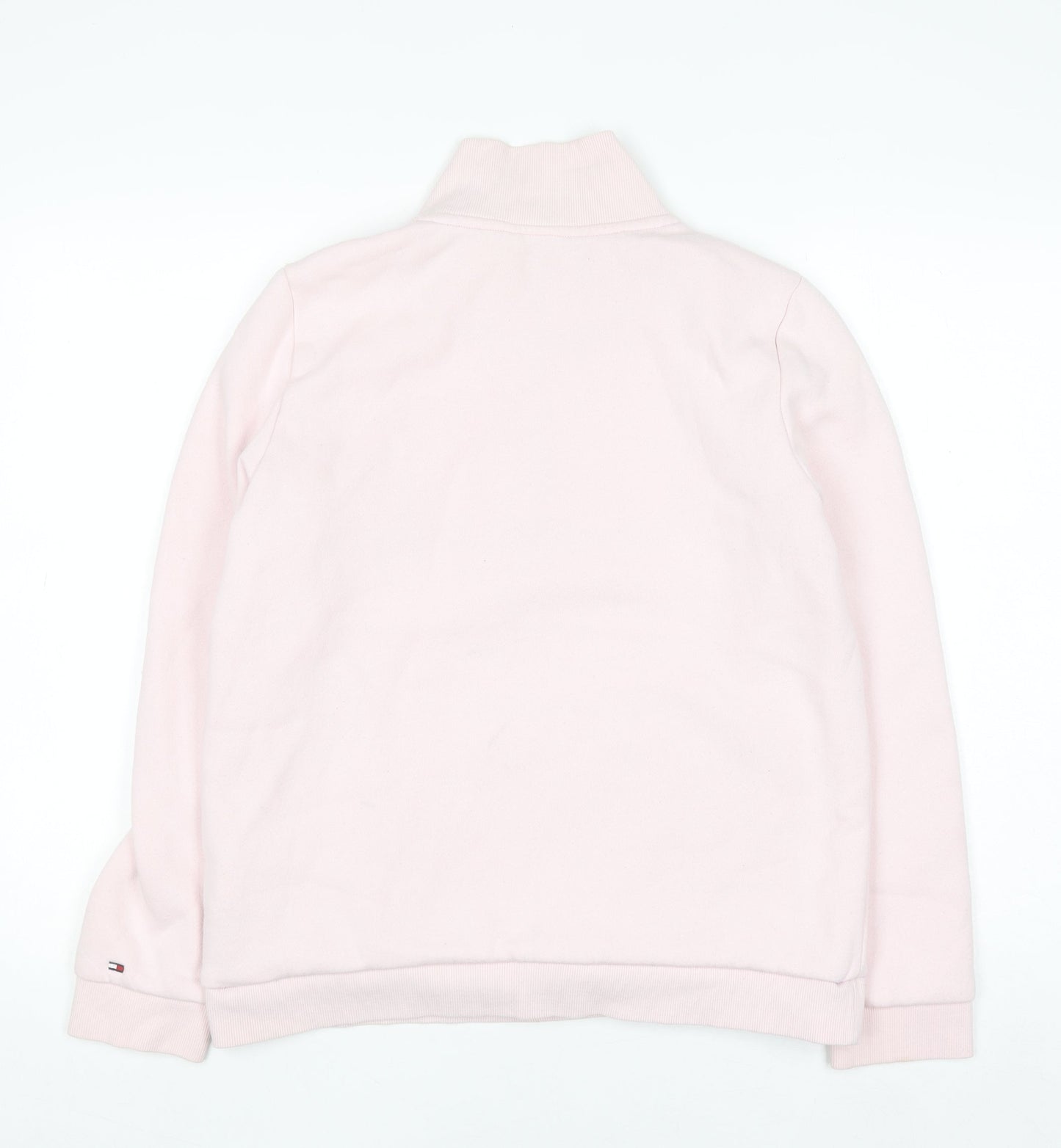 Tommy Hilfiger Women's Pink 1/2 Zip Pullover Sweatshirt Size M