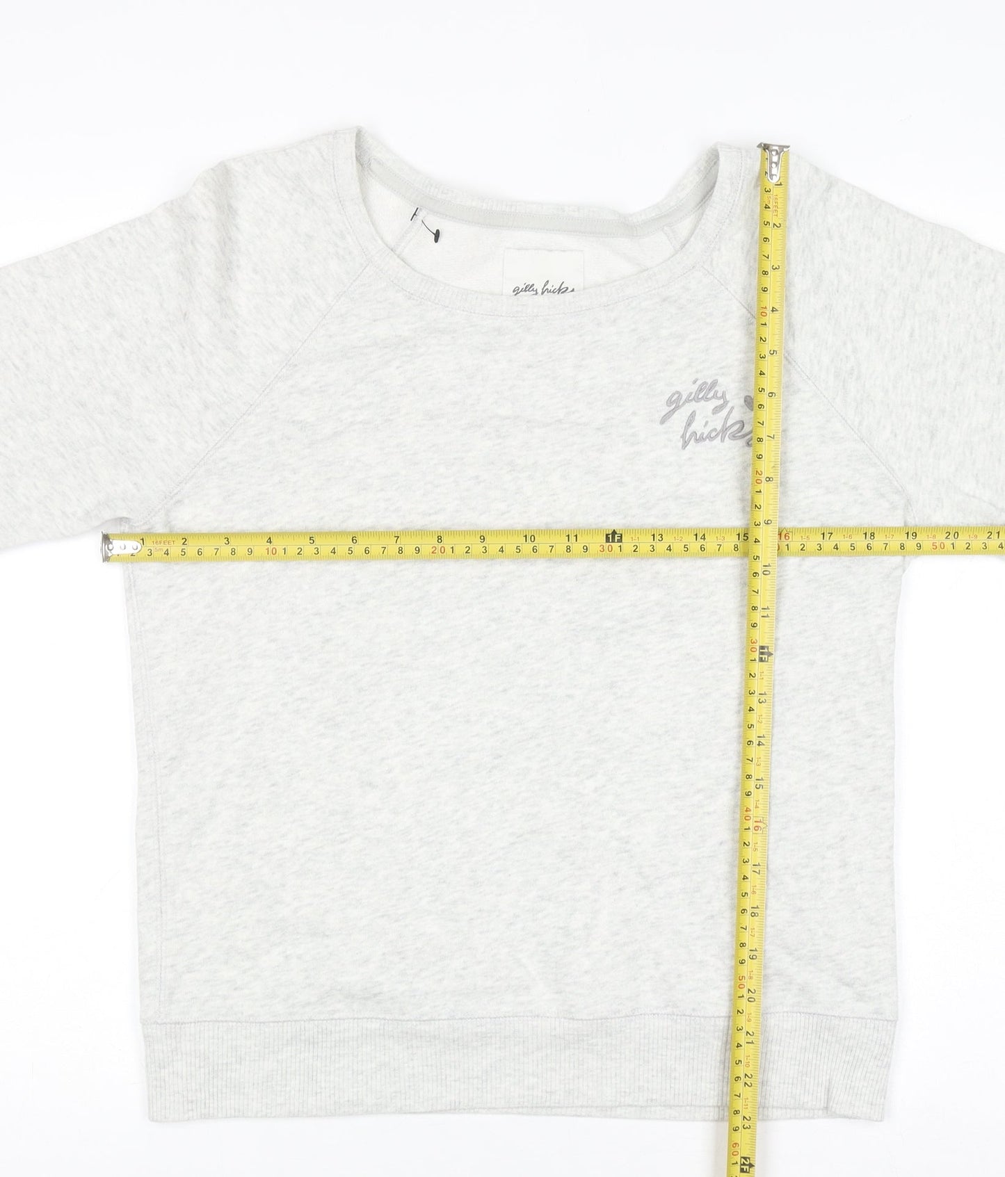 Gilly Hicks by Hollister Womens Grey Small Pullover Sweatshirt