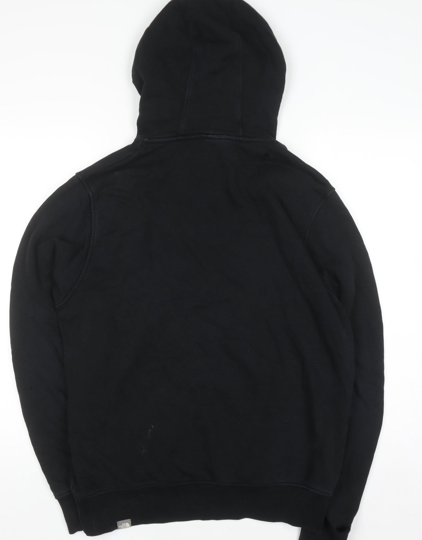 The North Face Mens Black Medium Pullover Hoodie Cotton Logo