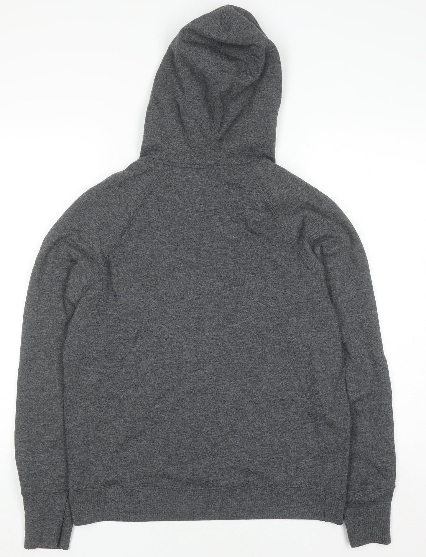 Champion Men's Grey Pullover Hoodie Small Embroidered Logo