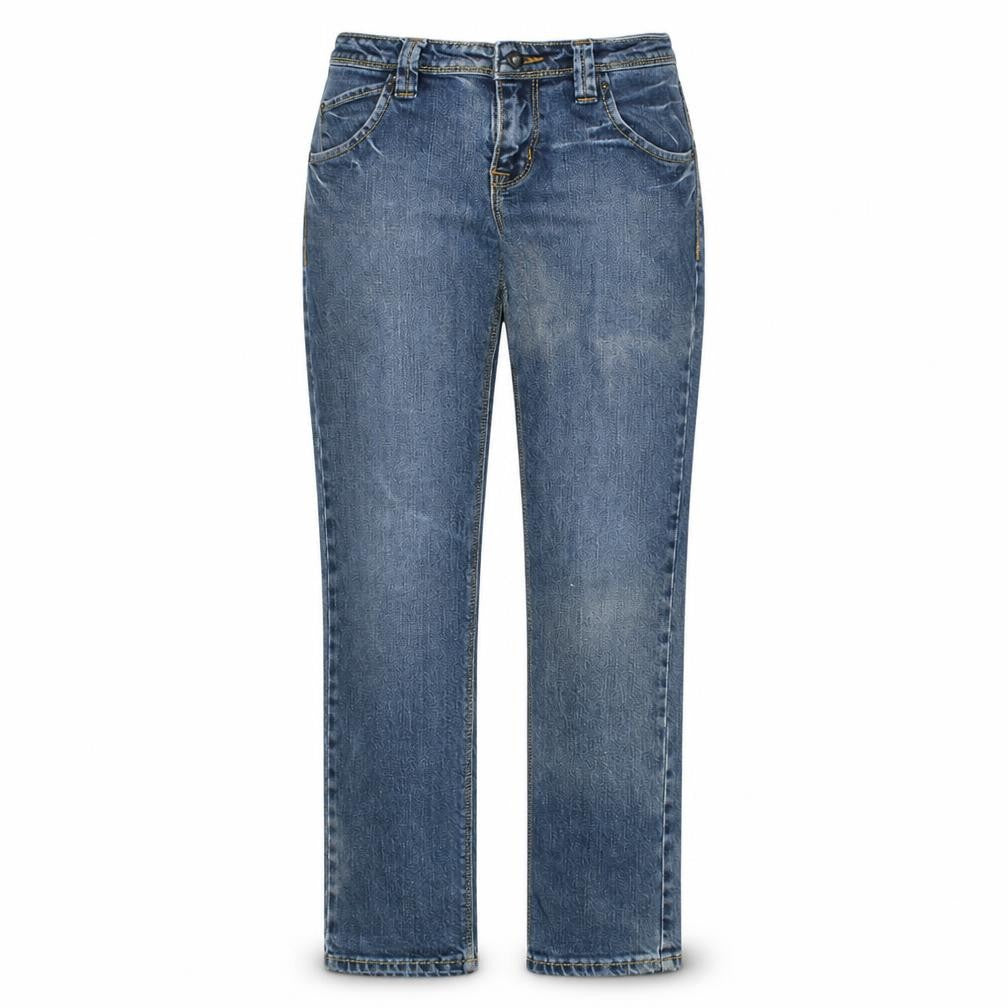 Lee Women's Blue Straight Leg Jeans Size 29 Cotton Denim