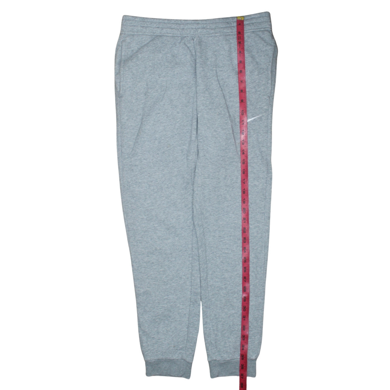 Nike Men's Grey Fleece Jogger Sweatpants M Regular Fit Activewear