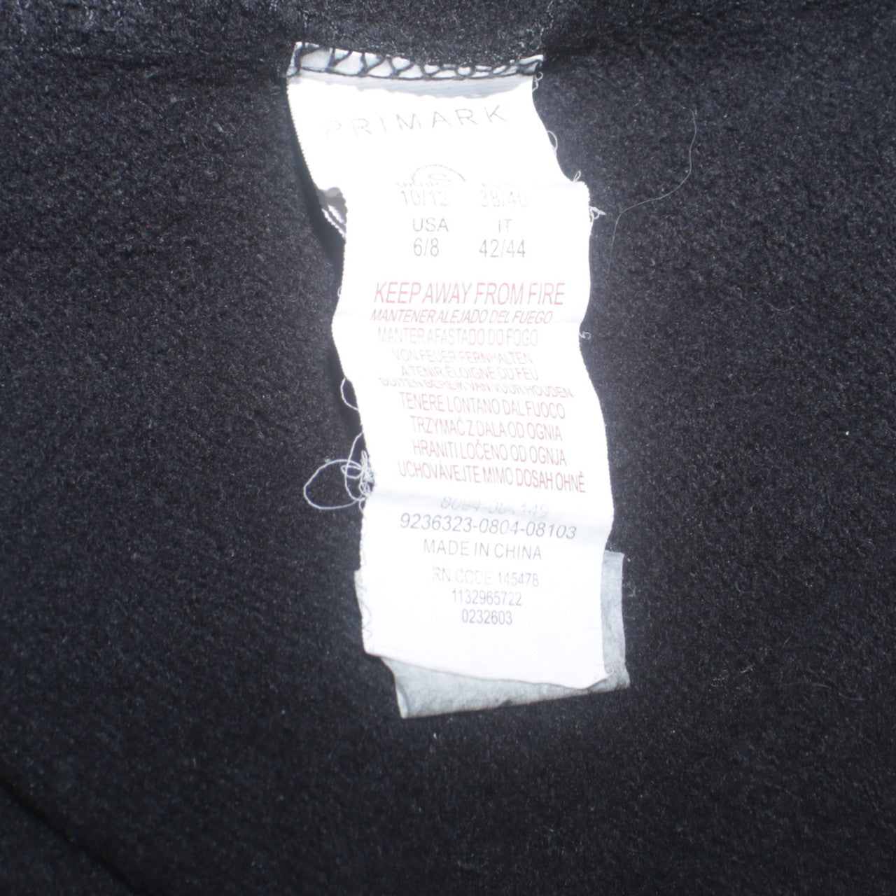Disney Women’s Black Pullover Sweatshirt UK 10/12 Silver Logo Crew Neck
