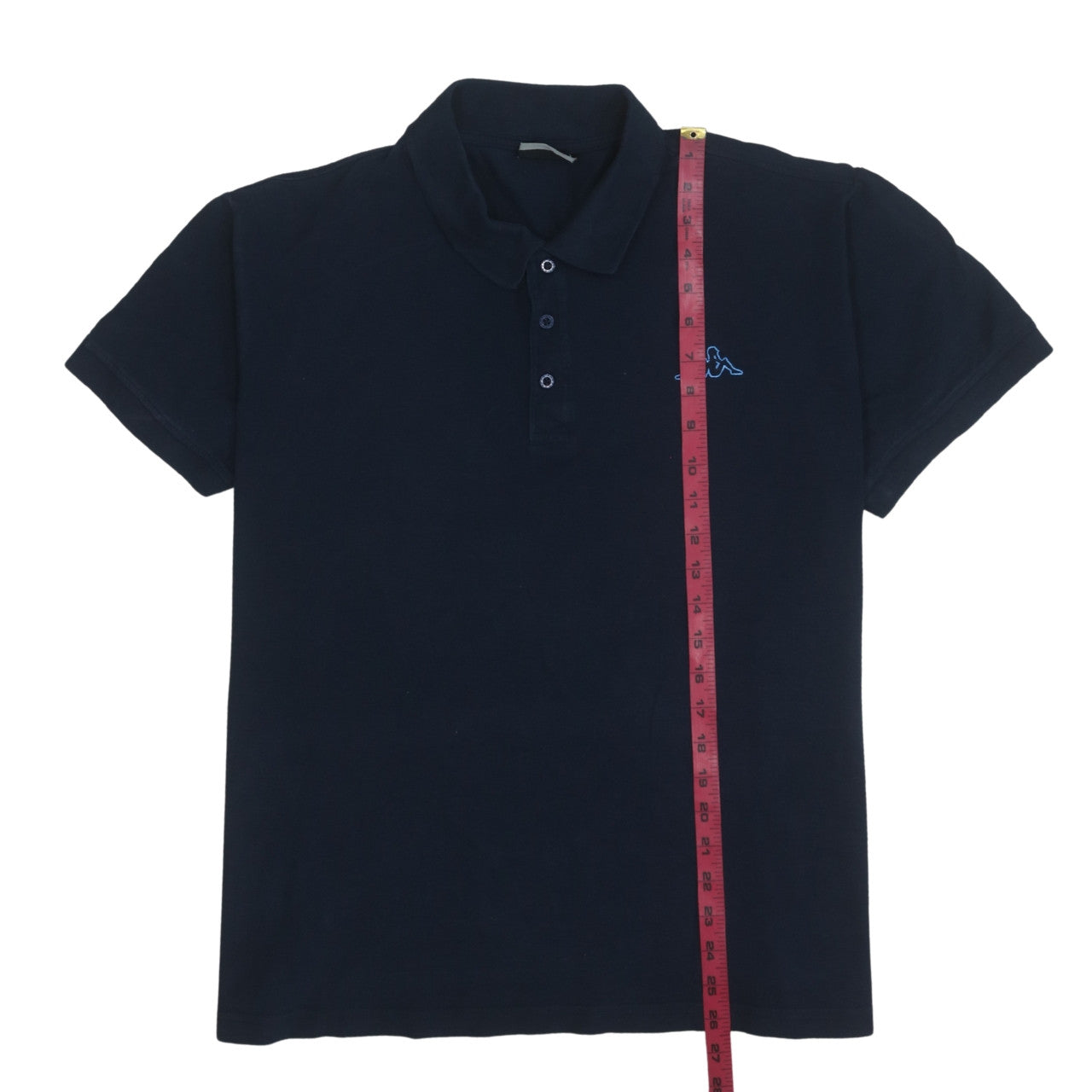 Kappa Men's Blue 2XL Cotton Polo Shirt Short Sleeve Casual