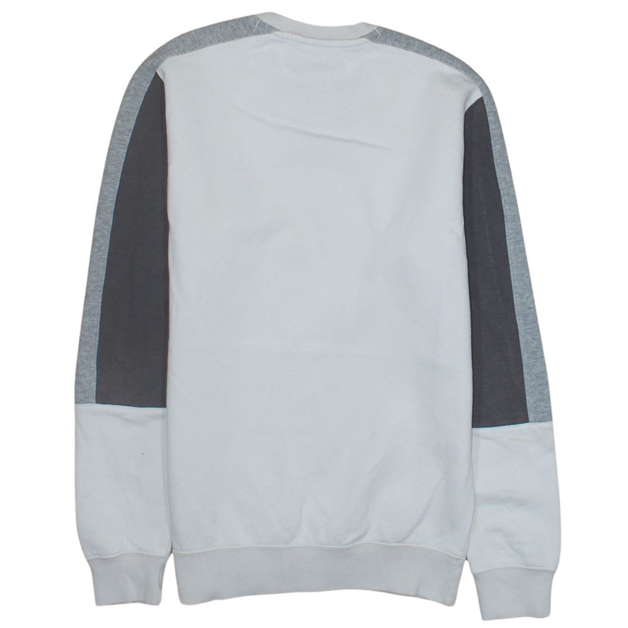 Champion Mens Grey Small Crew Neck Logo Pullover Sweatshirt