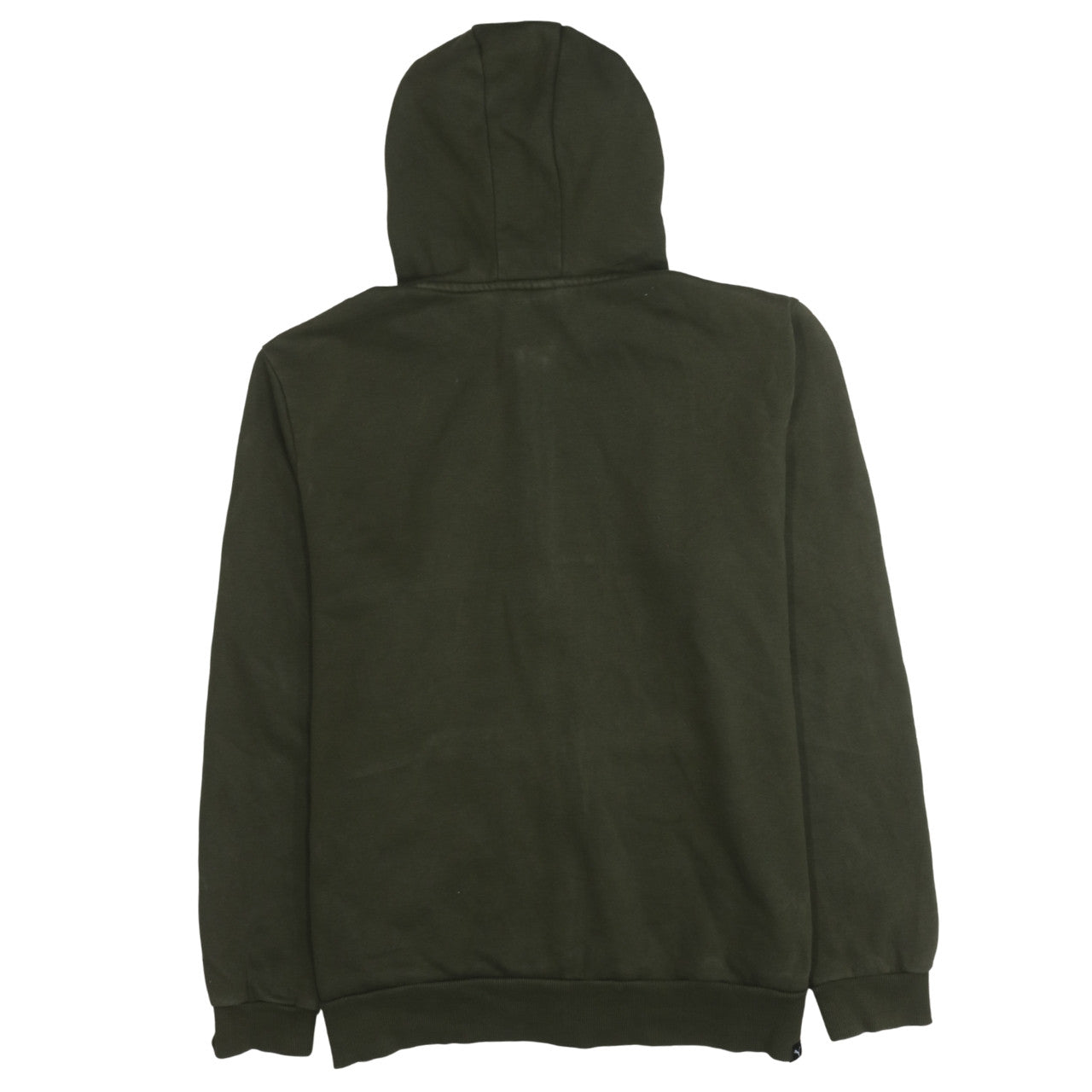 Puma Mens Green Full Zip Hoodie XL Regular Fit Sportswear