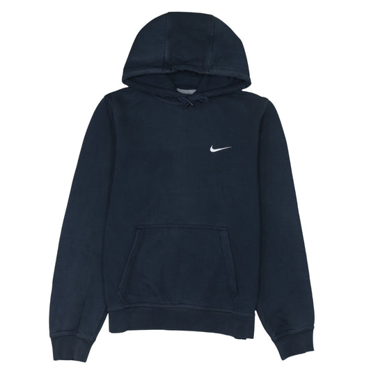 Nike Mens Blue Pullover Hoodie L Long Sleeve Fleece Sweatshirt