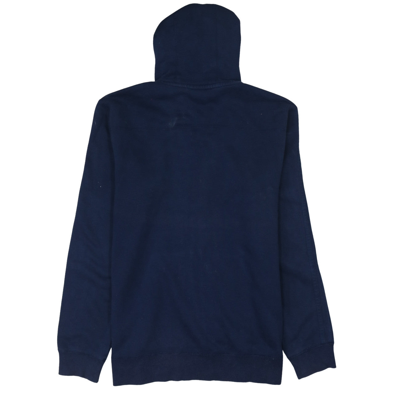 Adidas Men’s Blue Full Zip Hoodie Size M Classic Sports Fleece