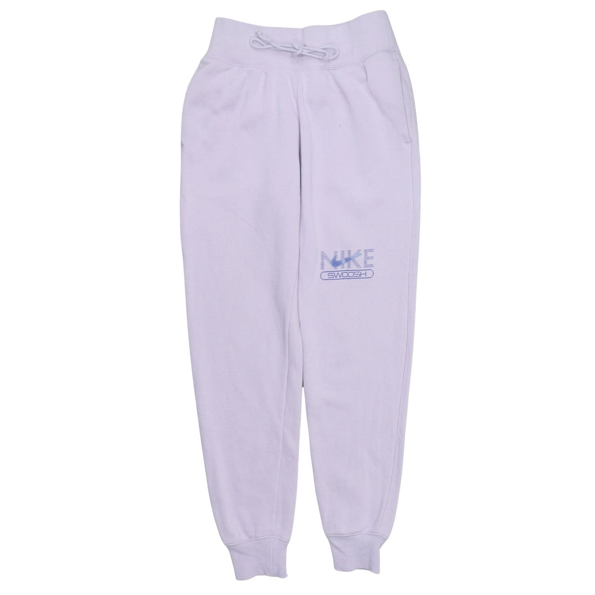 Nike Womens Purple Jogger Sweatpants S Cotton Blend Fleece