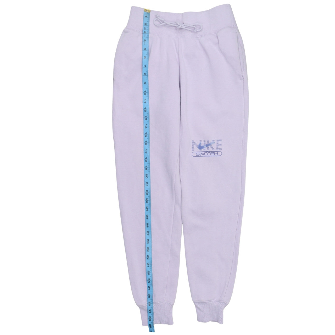 Nike Womens Purple Jogger Sweatpants S Cotton Blend Fleece