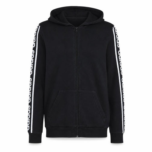 adidas Men's Black Full Zip Hoodie Small Lightweight Sportswear