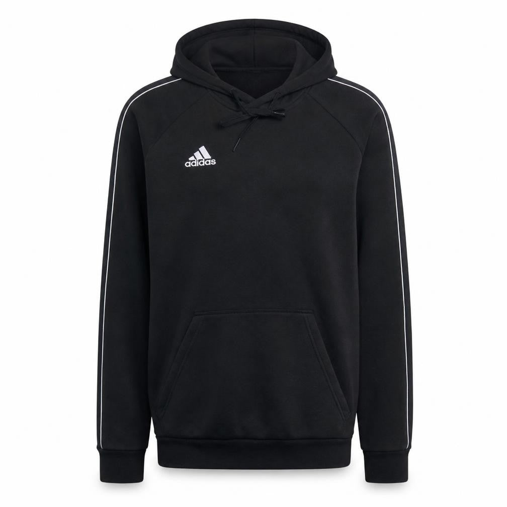 Adidas Men's Black Pullover Hoodie M Sports Fleece Sweatshirt