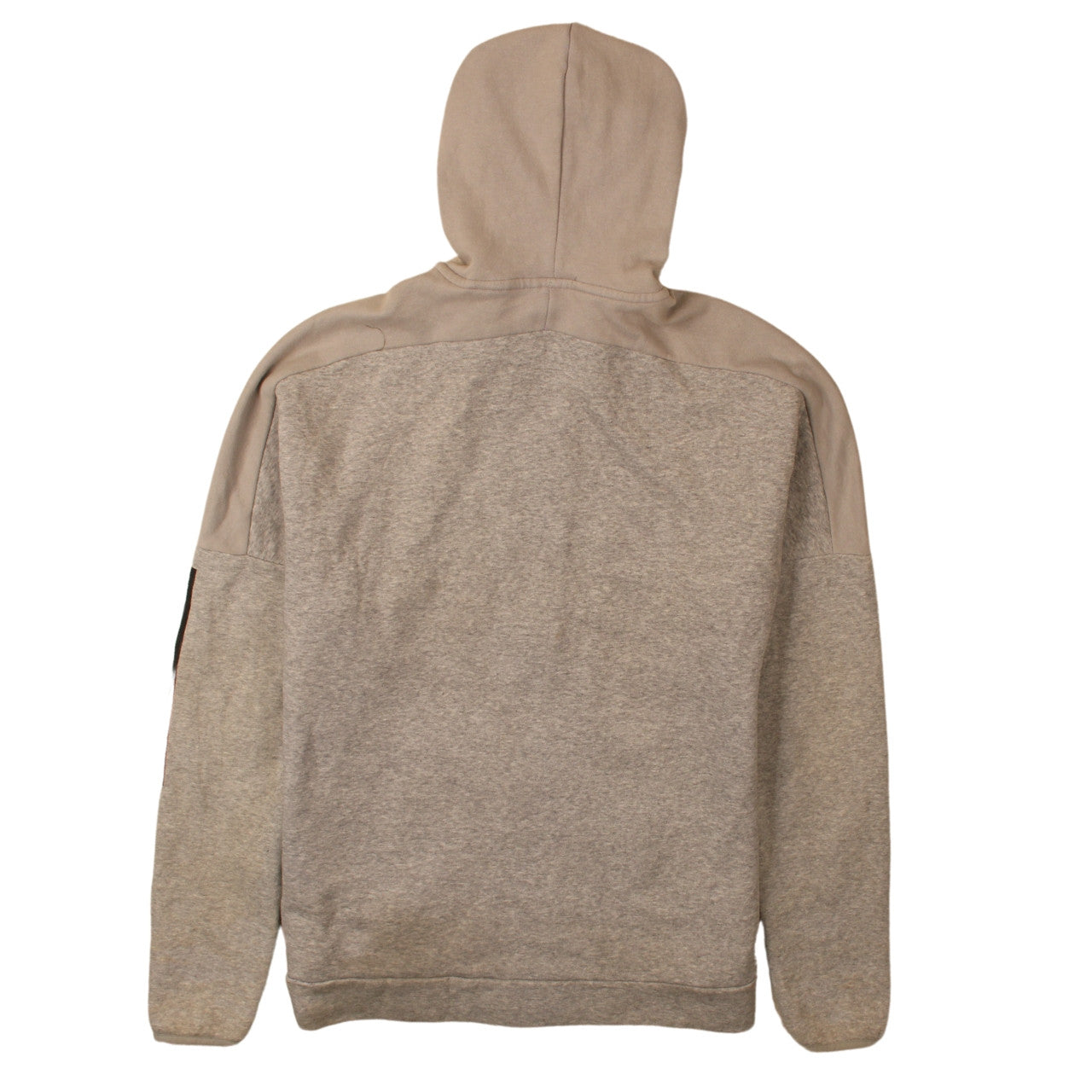 Adidas Womens Beige Full Zip Hoodie Size L Classic Sportswear