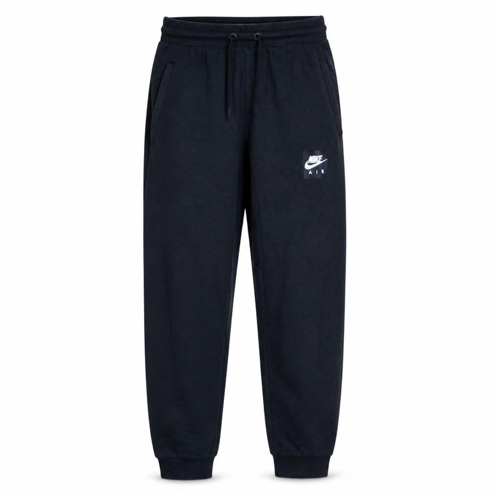 Nike Boys Black Jogger Sweatpants 12-13 Years Cotton Blend Drawstring