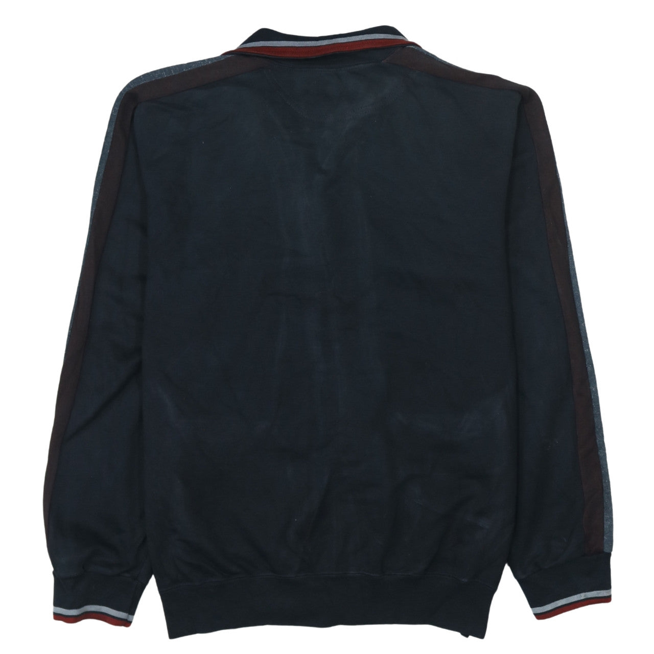 Champion Mens Black Full Zip Sweatshirt L Regular Fit High Neck