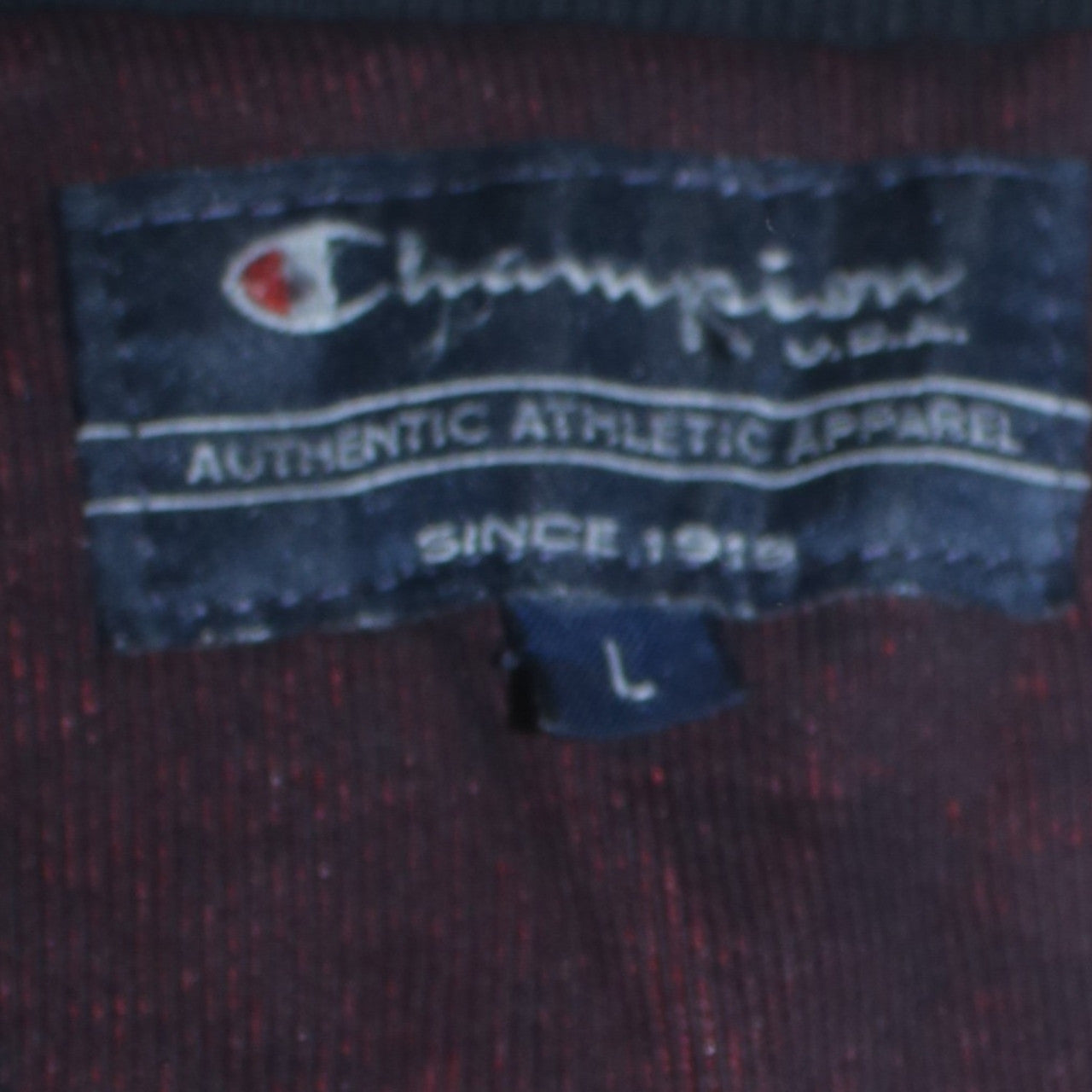 Champion Mens Black Full Zip Sweatshirt L Regular Fit High Neck