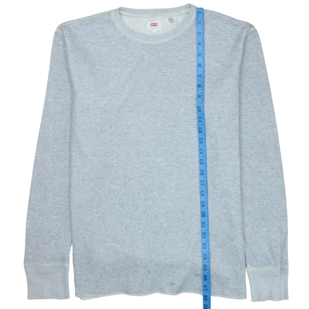 Levi's Men's Grey Pullover Crew Neck Sweatshirt Size M