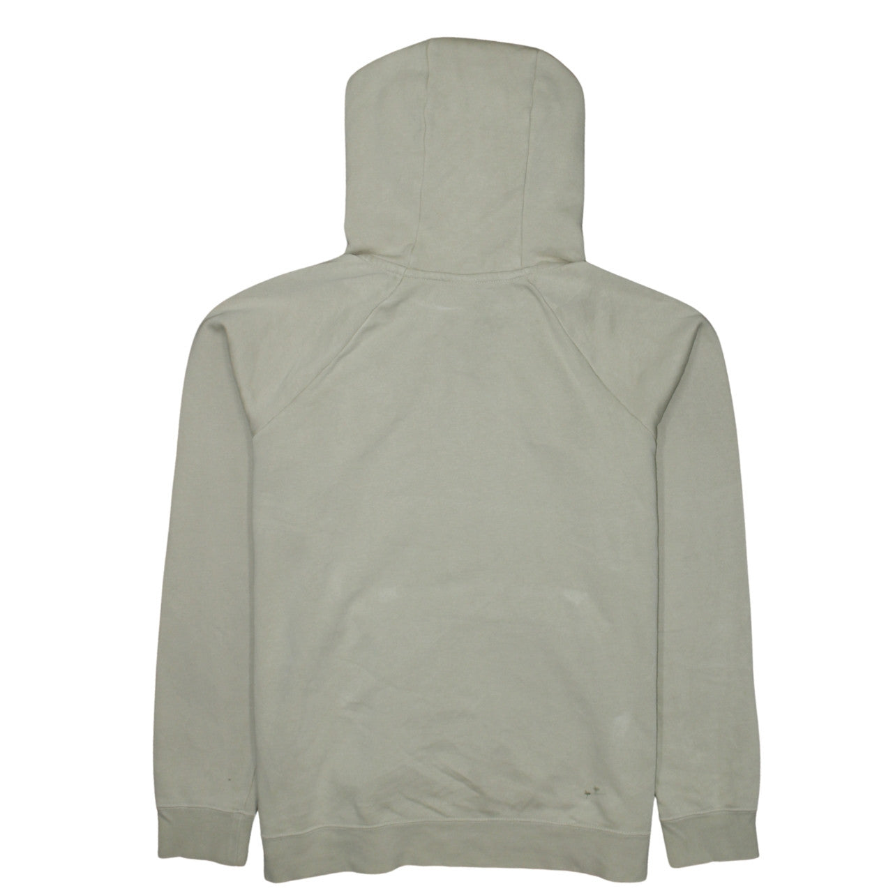 Nike Men's Beige XL Pullover Hoodie with Logo and Kangaroo Pocket