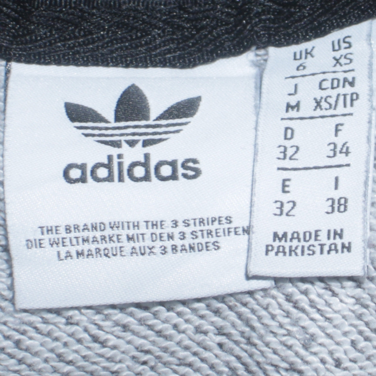 Adidas Women Black XS Pullover Hoodie Cotton Blend Sportswear