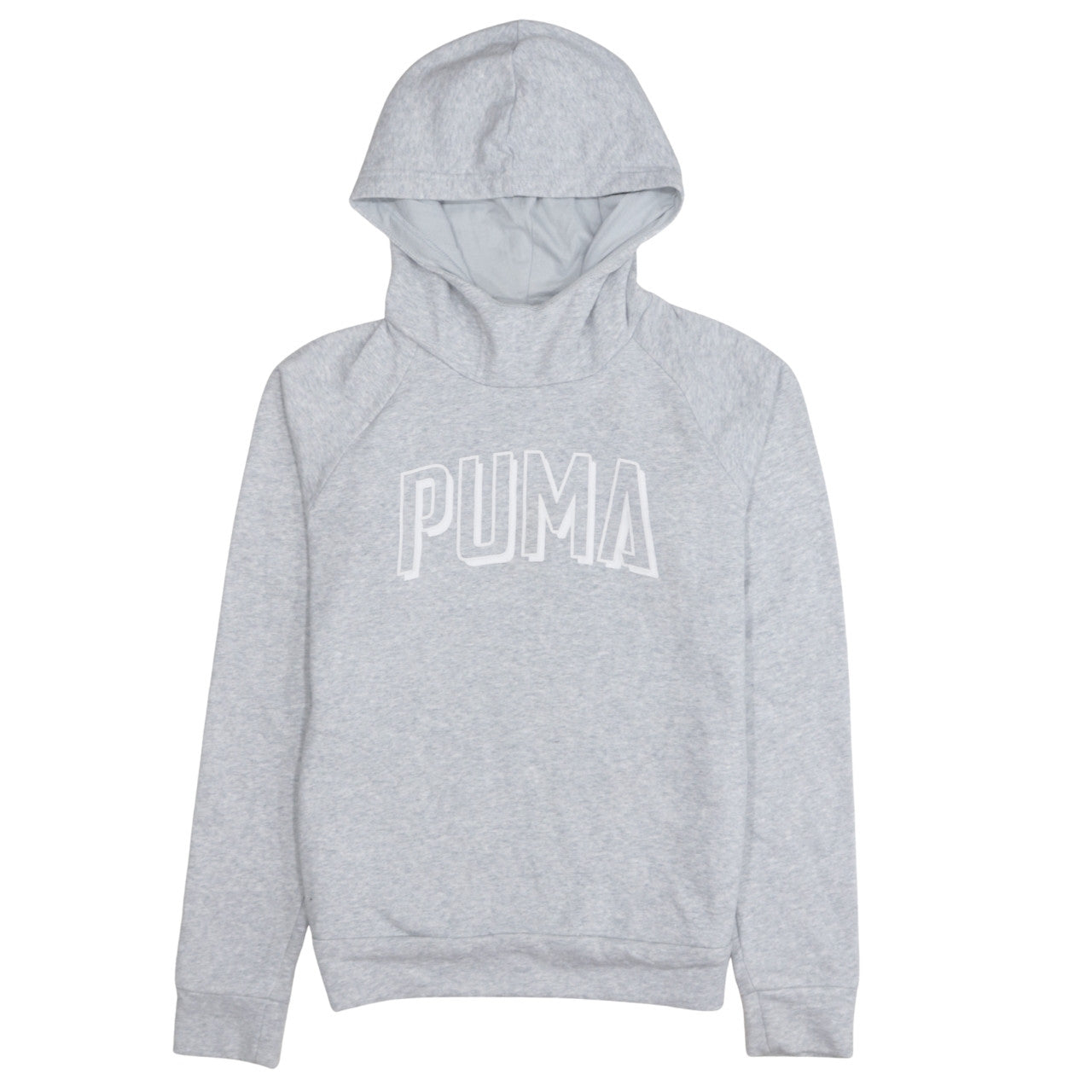 Puma Men's Grey Pullover Hoodie Size S Regular Fit Sportswear