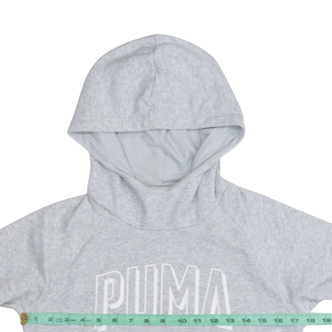 Puma Men's Grey Pullover Hoodie Size S Regular Fit Sportswear