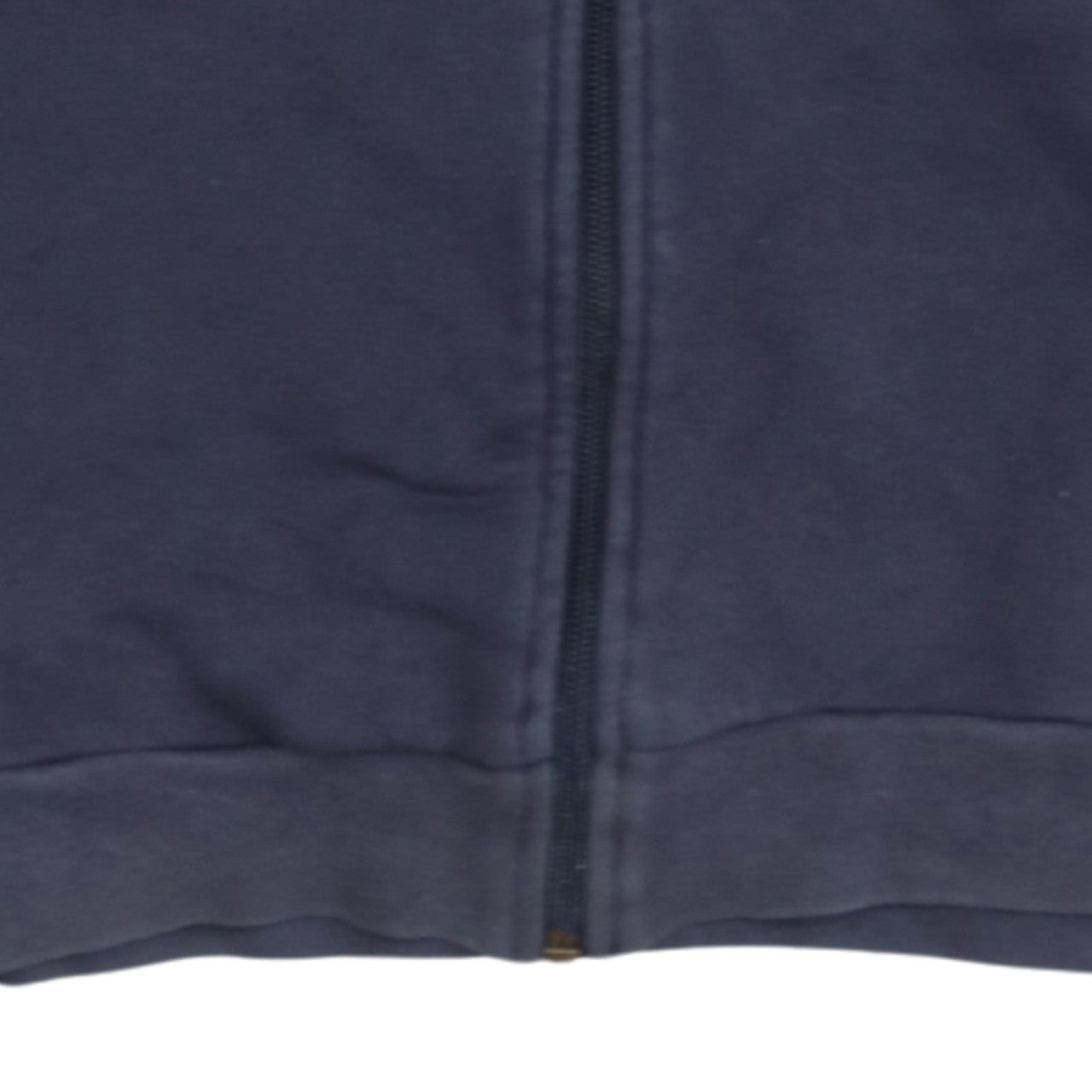 Puma Womens Navy Full Zip Sweatshirt Size 12 Cotton Blend