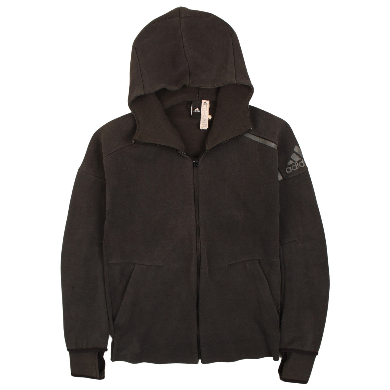 Adidas Men's Black Full Zip Hoodie Size S Sportswear