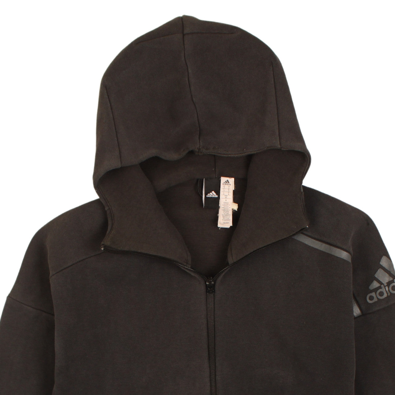 Adidas Men's Black Full Zip Hoodie Size S Sportswear
