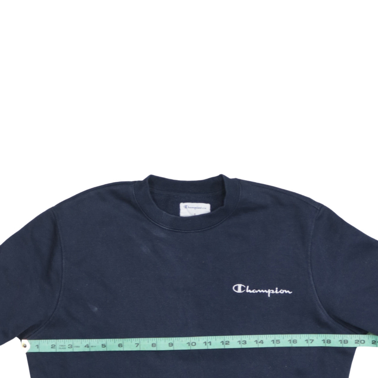 Champion Men's Blue Small Pullover Crew Neck Sweatshirt
