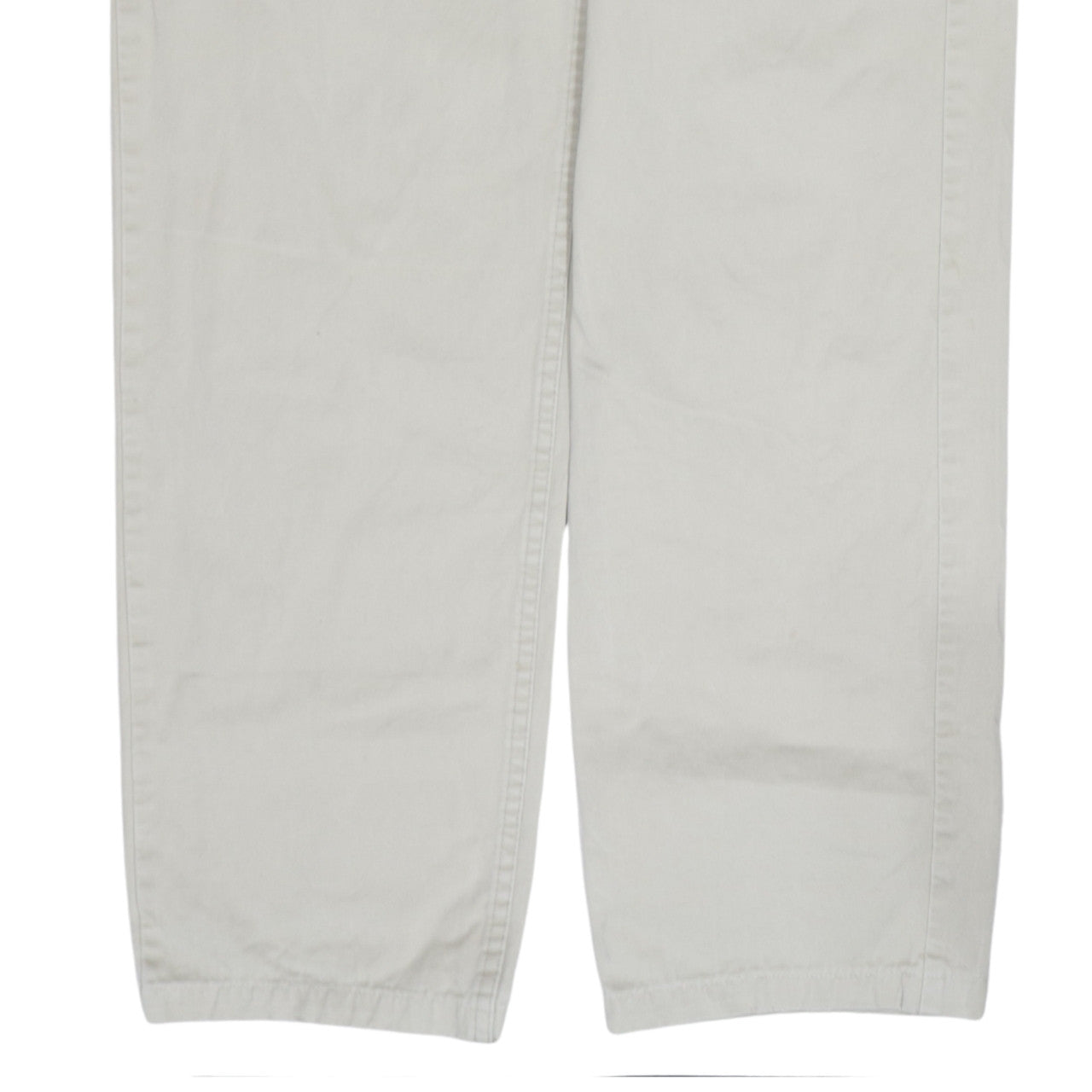 Lee Men's Beige Cotton Chino Trousers 36x34 Regular Fit