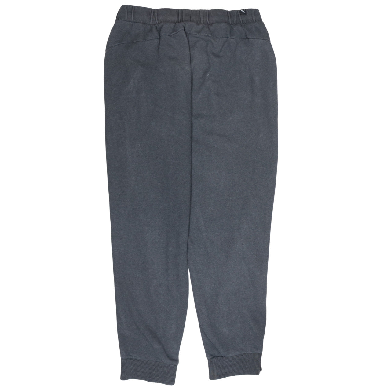 Puma Men's Grey Jogger Sweatpants L Fleece Activewear Tapered Fit