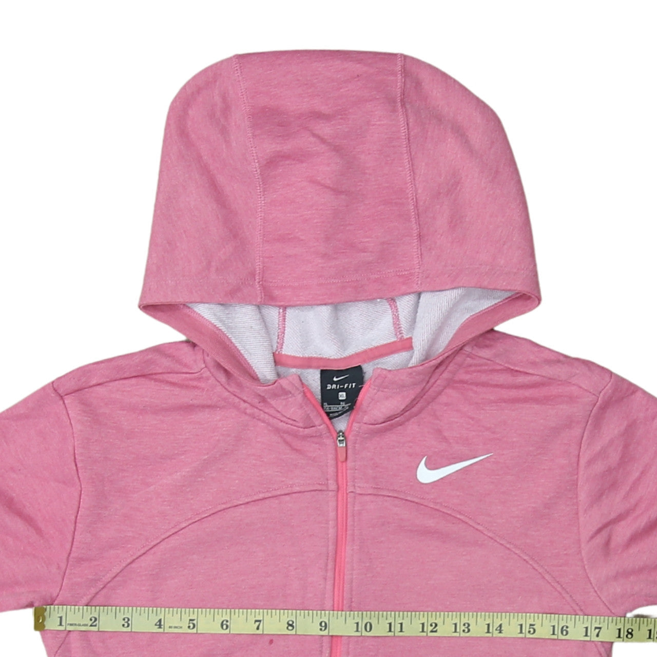 Nike Teens Pink Dri-FIT Full Zip Hoodie XL 13-15yrs