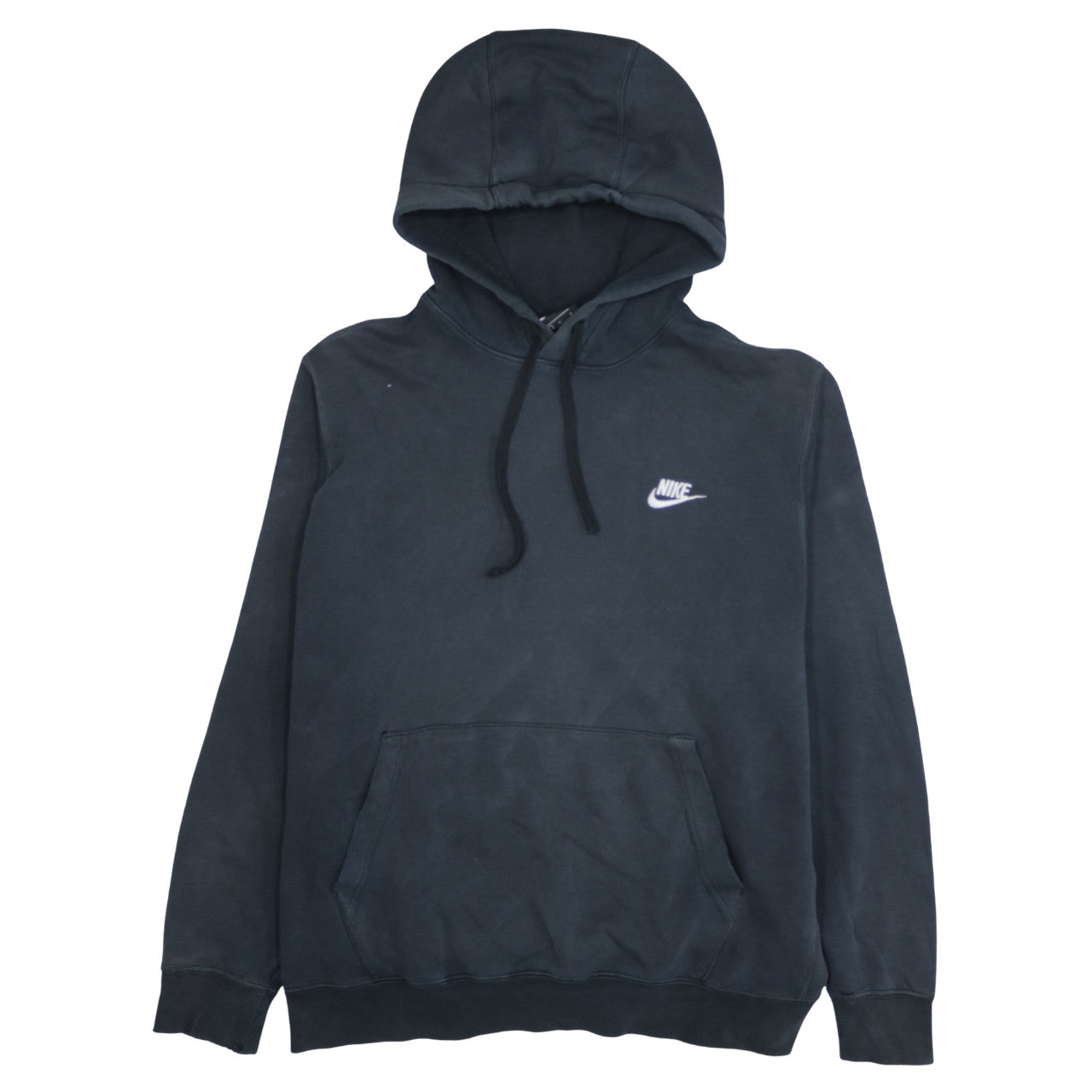 Nike Men's Black Pullover Hoodie L Regular Fit Sports Fleece
