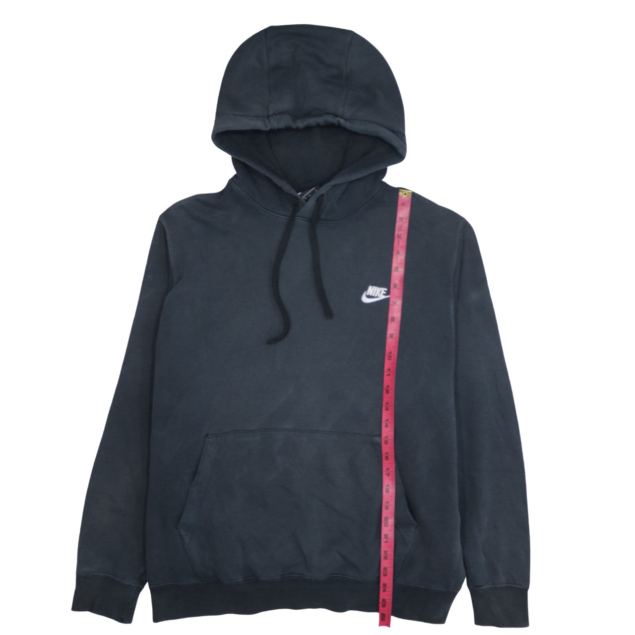 Nike Men's Black Pullover Hoodie L Regular Fit Sports Fleece