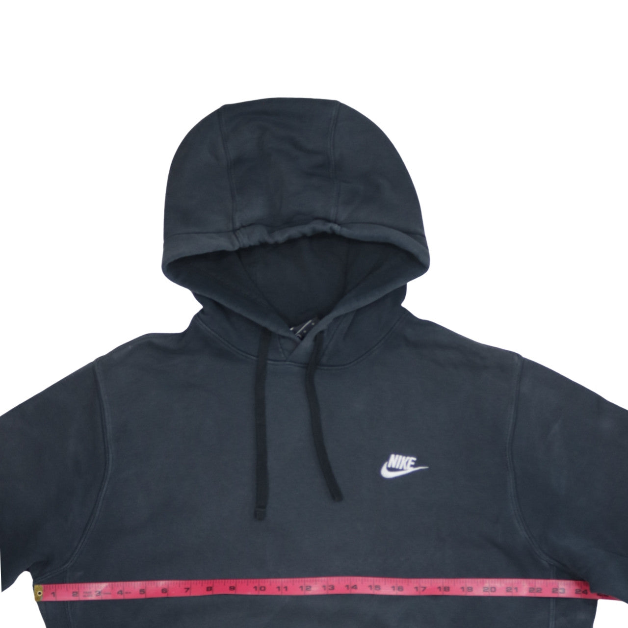 Nike Men's Black Pullover Hoodie L Regular Fit Sports Fleece
