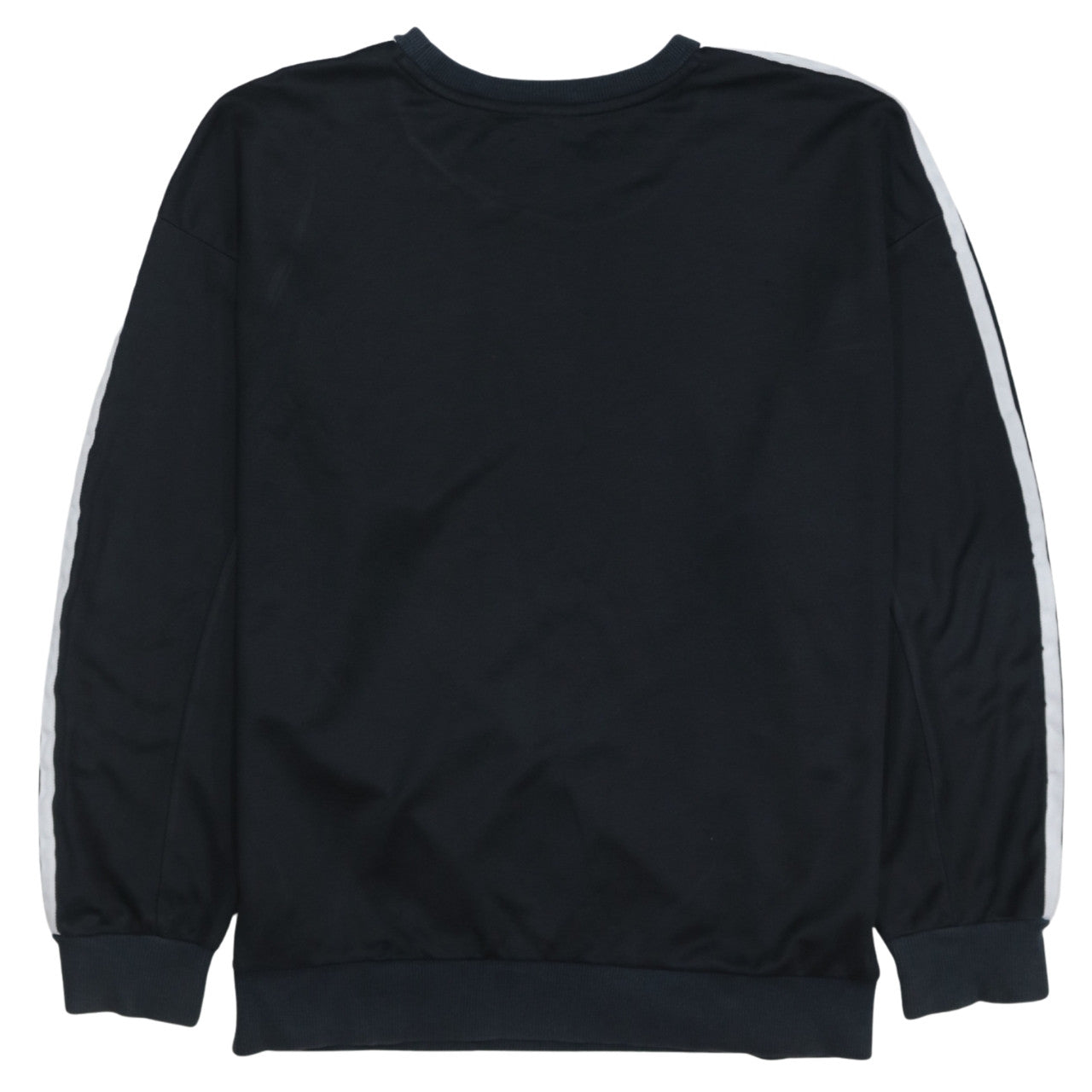 Adidas Women Black Size 12 Crew Neck Long Sleeve Sweatshirt